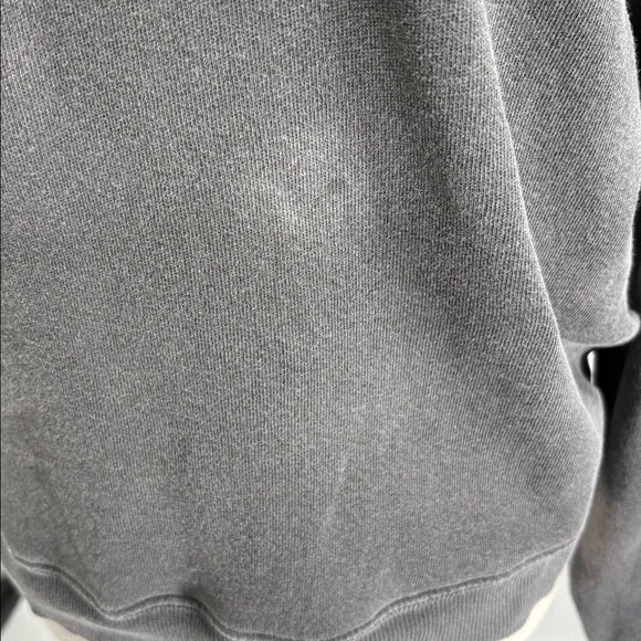 The Great French Terry Sweatshirt in Gray (Washed Black) - Size Small (1) - Picture 4 of 8